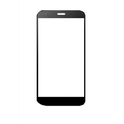 Replacement Front Glass For Wynncom Mega White By - Maxbhi.com