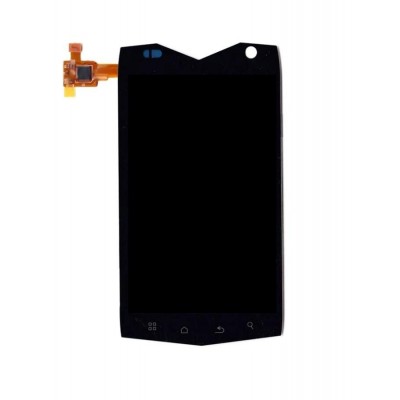 Lcd With Touch Screen For Agm A7 Black By - Maxbhi.com