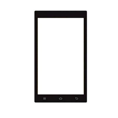 Replacement Front Glass For Mafe Fire Gold By - Maxbhi.com
