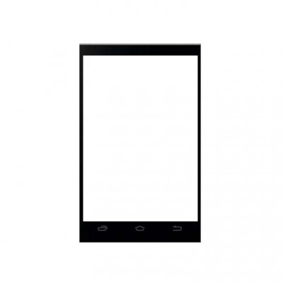 Replacement Front Glass For Rivo W619 Black By - Maxbhi.com