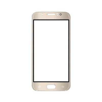 Replacement Front Glass For White Cherry Mi Seven Cream By - Maxbhi.com