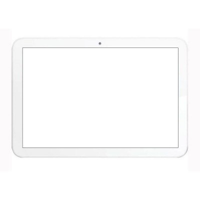 Replacement Front Glass For Videocon Vt10 White By - Maxbhi.com