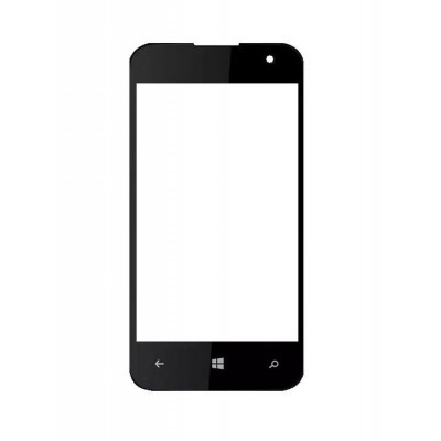 Replacement Front Glass For Qmobile W1 White By - Maxbhi.com