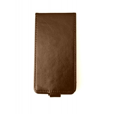 Flip Cover For Onida F810 Brown By - Maxbhi.com