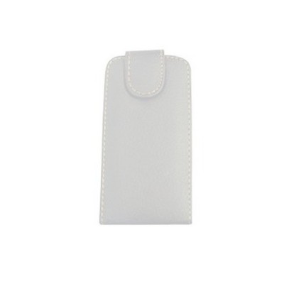 Flip Cover For Binatone Bt331 Action White By - Maxbhi.com
