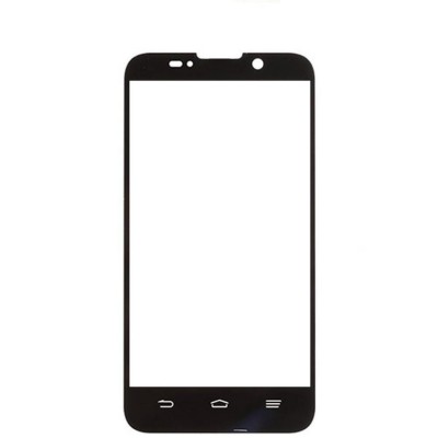 Replacement Front Glass For Zte Source Cdma N9511 Black By - Maxbhi.com