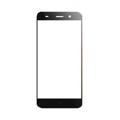 Replacement Front Glass For Zte Blade D6 Black By - Maxbhi Com