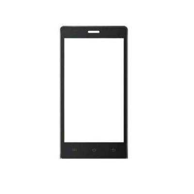 Replacement Front Glass For Rage 50q Black By - Maxbhi.com