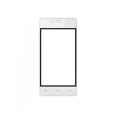 Replacement Front Glass For Cubit Topaz 2 Black By - Maxbhi.com