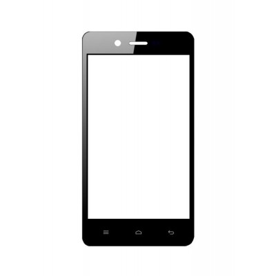 Replacement Front Glass For Sansui Sa4011 Black By - Maxbhi.com