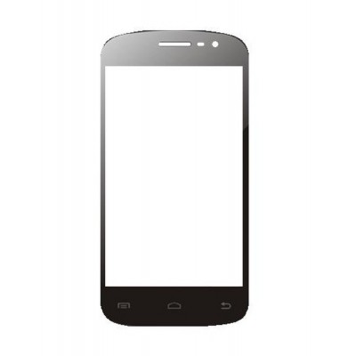 Replacement Front Glass For Sansui Sa40 Black By - Maxbhi.com