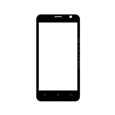 Replacement Front Glass For Prestigio Multiphone 3450 Duo Black By - Maxbhi.com