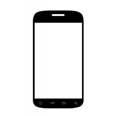 Replacement Front Glass For Rage Magic 40 Black By - Maxbhi.com