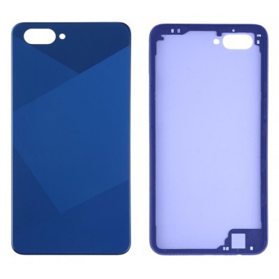 Back Panel Cover For Oppo A3s Purple - Maxbhi Com
