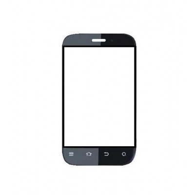 Replacement Front Glass For Mts Duet 2 Black By - Maxbhi.com