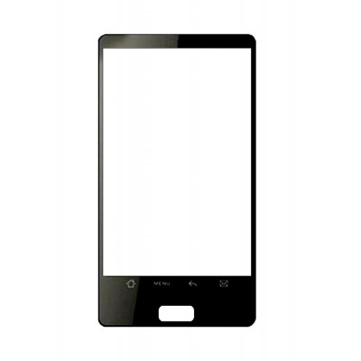 Replacement Front Glass For Mvl Mobiles G99 White By - Maxbhi.com