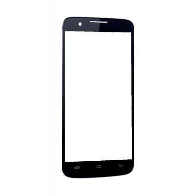 Replacement Front Glass For Imobile Iq9 Black By - Maxbhi.com