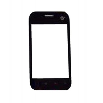 Replacement Front Glass For Haier E617 Black By - Maxbhi.com