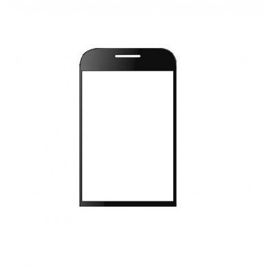 Replacement Front Glass For Fly E370 Black By - Maxbhi.com