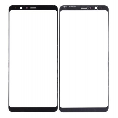 Replacement Front Glass For Samsung Galaxy A8 Star A9 Star White By - Maxbhi Com
