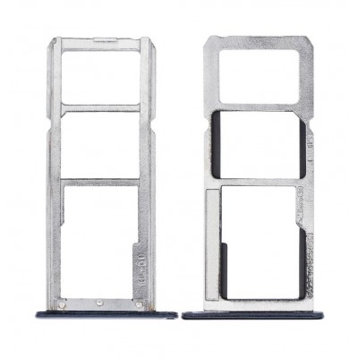 Sim Card Holder Tray For Motorola Moto E5 Play Black - Maxbhi Com