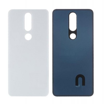Back Panel Cover For Nokia 5 1 Plus Nokia X5 White - Maxbhi Com