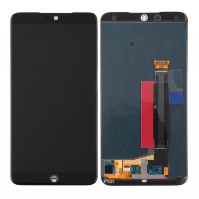 Lcd With Touch Screen For Meizu 15 Black By - Maxbhi Com