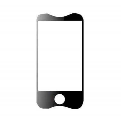 Replacement Front Glass For Akai 6611 Black By - Maxbhi.com