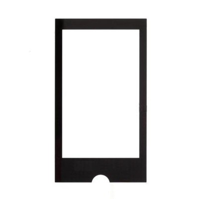 Replacement Front Glass For Lg Gx500 Black By - Maxbhi.com