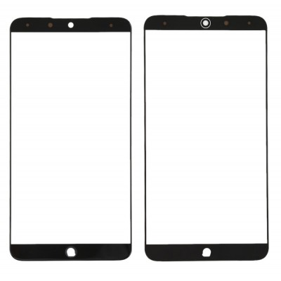 Replacement Front Glass For Meizu 15 Plus Grey By - Maxbhi Com
