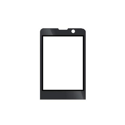 Replacement Front Glass For Nec Terrain Black By - Maxbhi.com