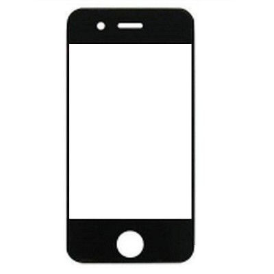 Replacement Front Glass For Dapeng T7000 Black By - Maxbhi.com