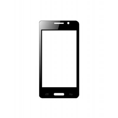 Replacement Front Glass For Connect I201 White By - Maxbhi.com