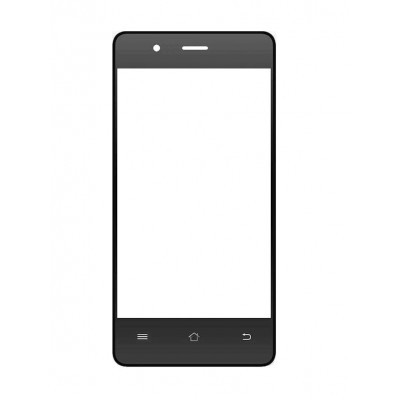 Replacement Front Glass For Cheers C5 Black By - Maxbhi.com