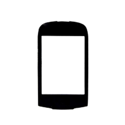 Replacement Front Glass For Lg Ego T500 Black By - Maxbhi.com