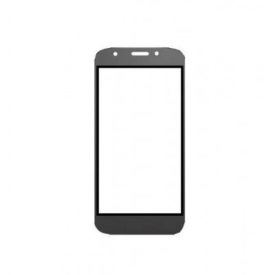 Replacement Front Glass For Motorola Moto E5 Play Black By - Maxbhi.com