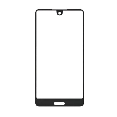 Replacement Front Glass For Sharp Aquos C10 White By - Maxbhi.com
