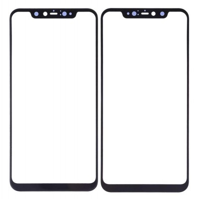 Replacement Front Glass For Xiaomi Mi 8 Explorer Black By - Maxbhi Com