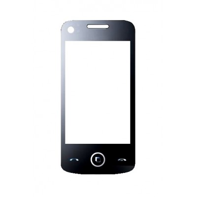 Replacement Front Glass For Lg Gm730 Eigen Black By - Maxbhi.com