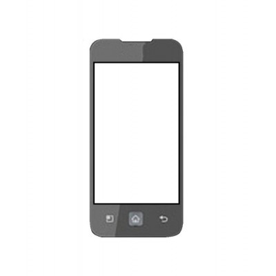 Replacement Front Glass For Lg Univa E510 White By - Maxbhi.com