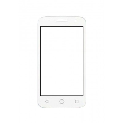 Replacement Front Glass For Alcatel Pop 2 4 Black By - Maxbhi.com