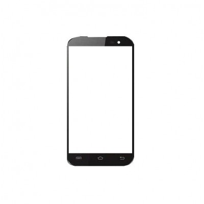 Replacement Front Glass For Allview P5 Symbol Black By - Maxbhi.com