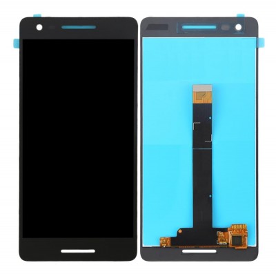 Lcd With Touch Screen For Nokia 2 1 Grey Silver By - Maxbhi Com