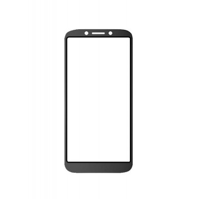 Replacement Front Glass For Motorola Moto E5 Play Go White By - Maxbhi Com