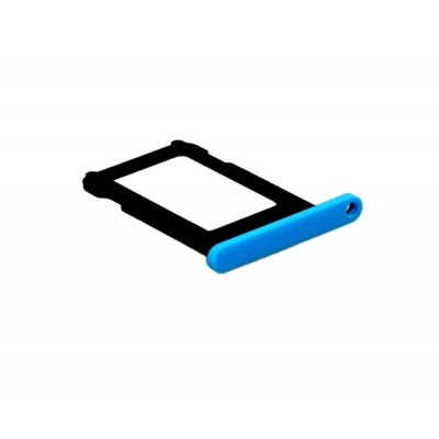 Sim Card Holder Tray For Lava Z91 2gb Blue - Maxbhi Com