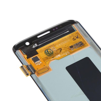 Lcd With Touch Screen For Samsung Galaxy S7 Edge Blue By - Maxbhi Com