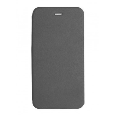 Flip Cover For Apple Iphone 8 Plus Grey By - Maxbhi Com