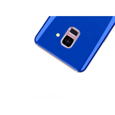 Full Body Housing For Samsung Galaxy A8 2018 Blue - Maxbhi Com