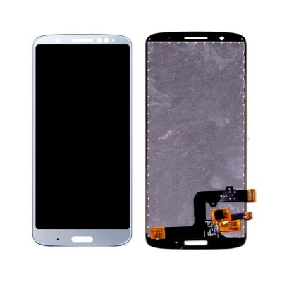Lcd With Touch Screen For Motorola Moto G6 Silver By - Maxbhi Com