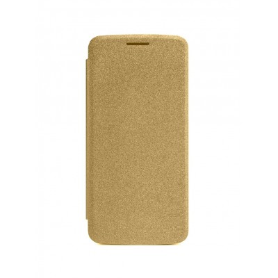 Flip Cover For Motorola Moto G6 Plus Gold By - Maxbhi Com